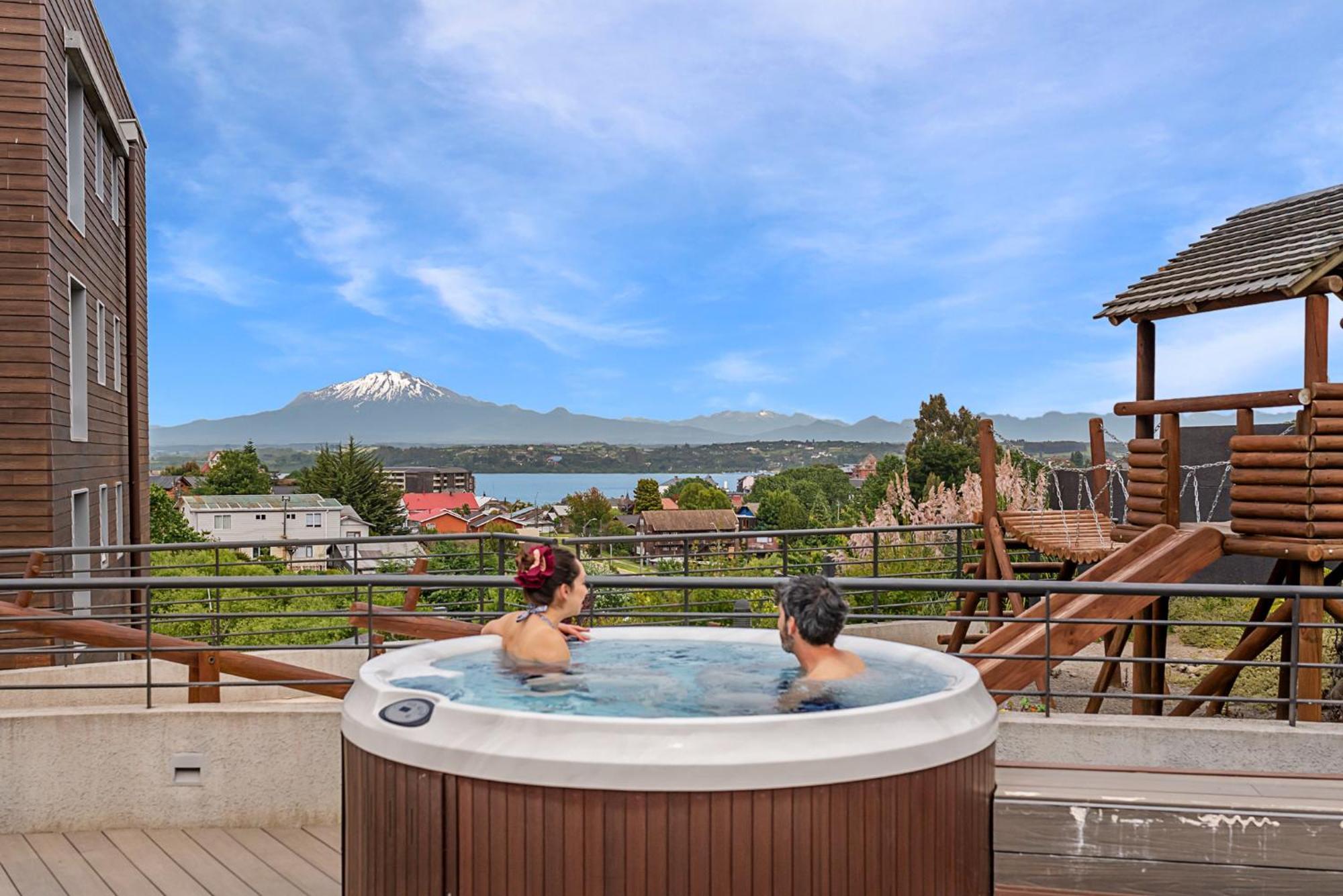 Exquisito Depa Con La Mejor Vista Al Lago Y Tinaja Puerto Varas Extérieur photo