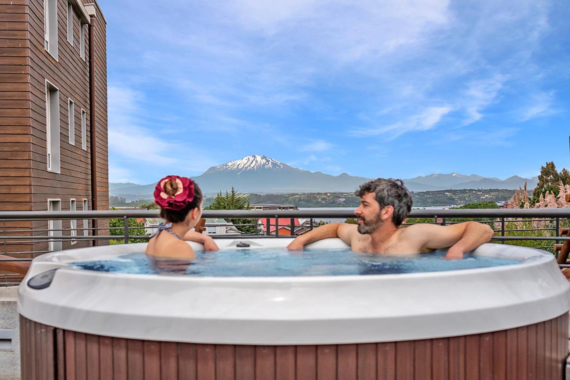 Exquisito Depa Con La Mejor Vista Al Lago Y Tinaja Puerto Varas Extérieur photo