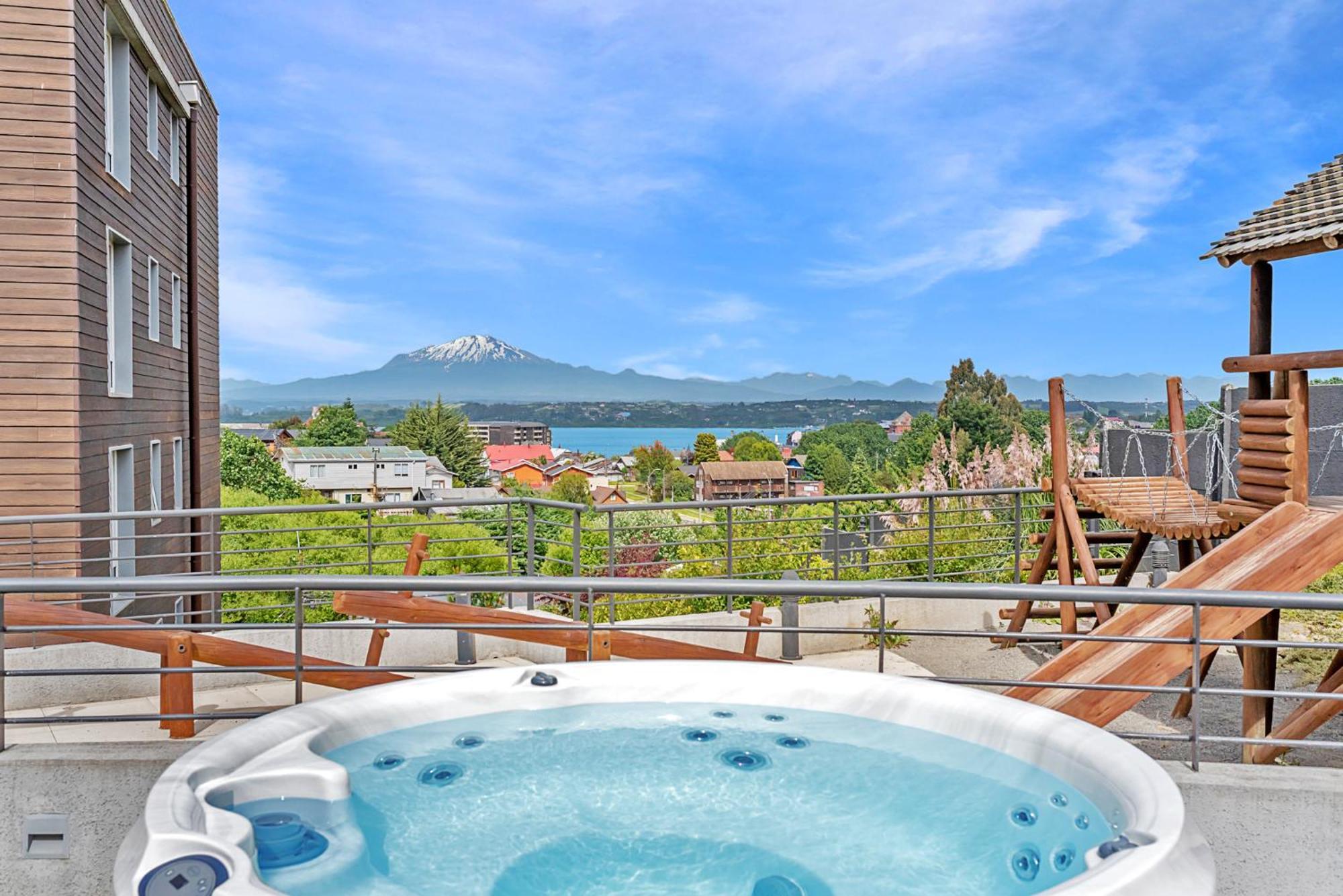 Exquisito Depa Con La Mejor Vista Al Lago Y Tinaja Puerto Varas Extérieur photo